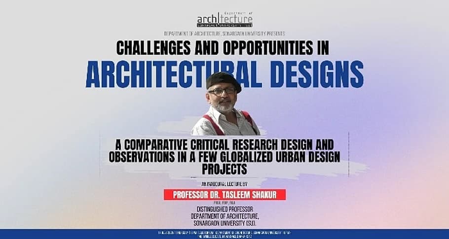 Seminar on Challenges and Opportunities Seminar in Architectural Designs by P...