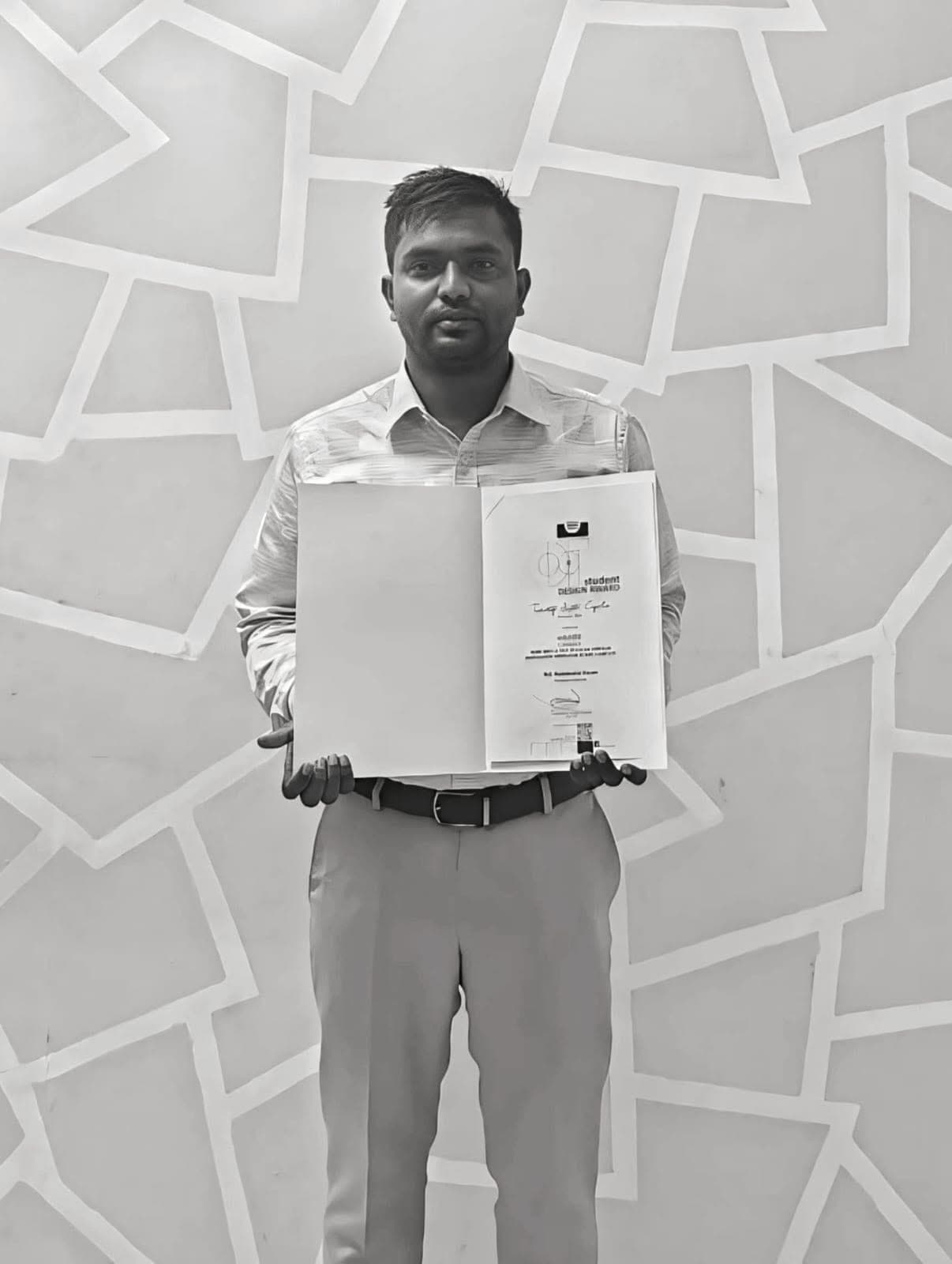 (3rd year project) Winner. — DOT, Shah cement student design project competition award (C).